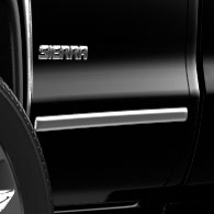 2016 Sierra 1500 Crew Cab Bodyside Molding Package | Chrome
