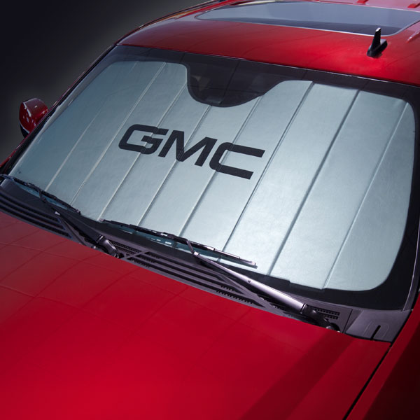 2016 Sierra 3500 Sunshade Package | Silver with GMC Logo