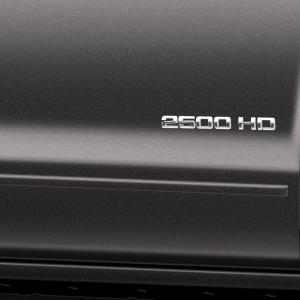 2016 Sierra 2500 Double Cab Bodyside Molding Package | Tungsten Meta