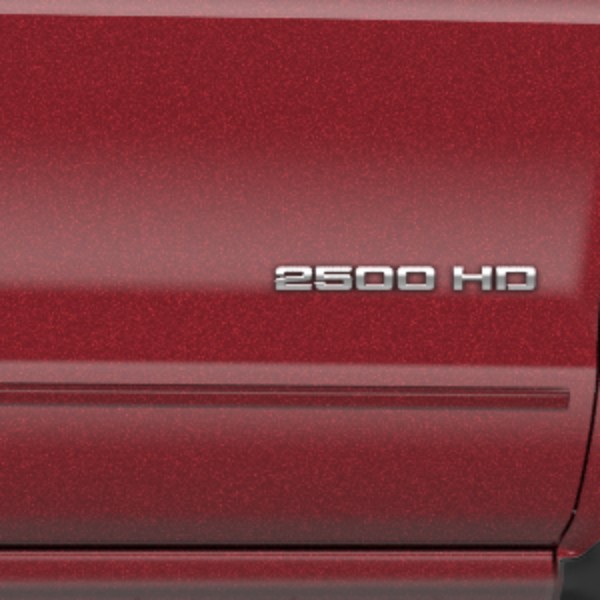2016 Sierra 3500 Crew Cab Bodyside Molding Package | Baroque Red Met