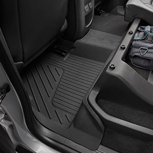 2018 Canyon Extended Cab Premium Floor Liners | Rear | Cocoa
