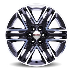 2017 Acadia  20-in Wheels Machined Face w/ Satin Graphite Painted Spo