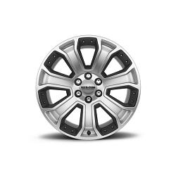 2016 Yukon Denali XL 22 Inch Wheel 7 Spoke Silver with Black Inserts CK164 RX1