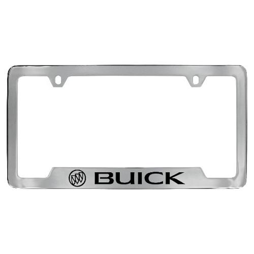 2016 Enclave License Plate Frame | Chrome with Black Buick and Tri Shield Logo
